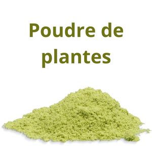 Nos poudre de plantes